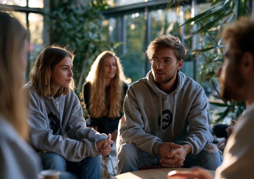 atelier insertion professionnelle jeunes avec des étudiants
